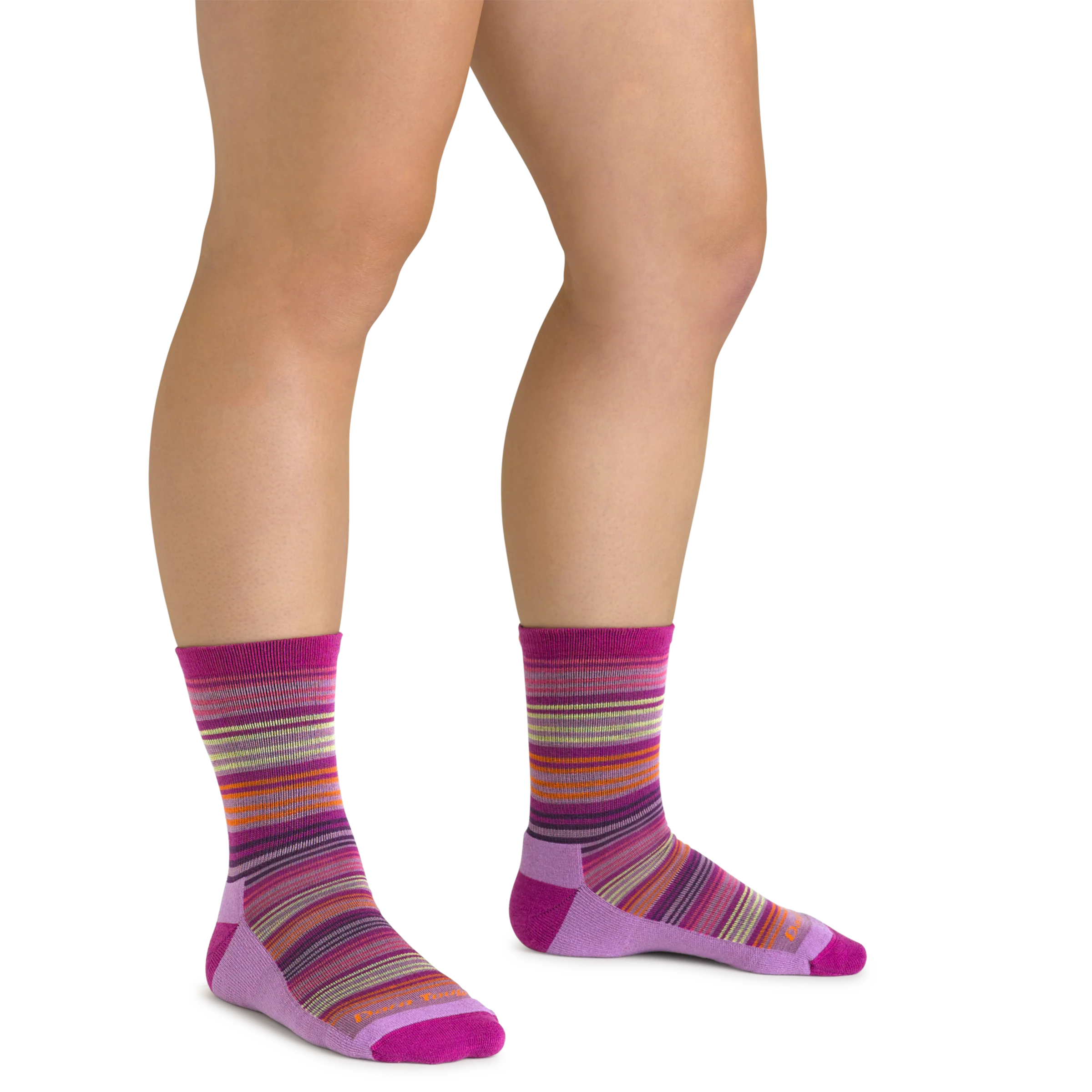 Kids Zebra Canyon Micro Crew Lightweight Hiking Socks - Image 5