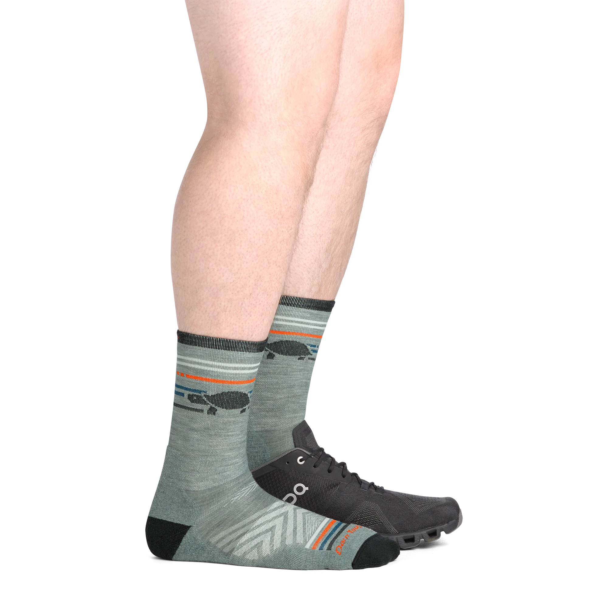 Men's Pacer Micro Crew Ultra-Lightweight Running Socks - Image 4