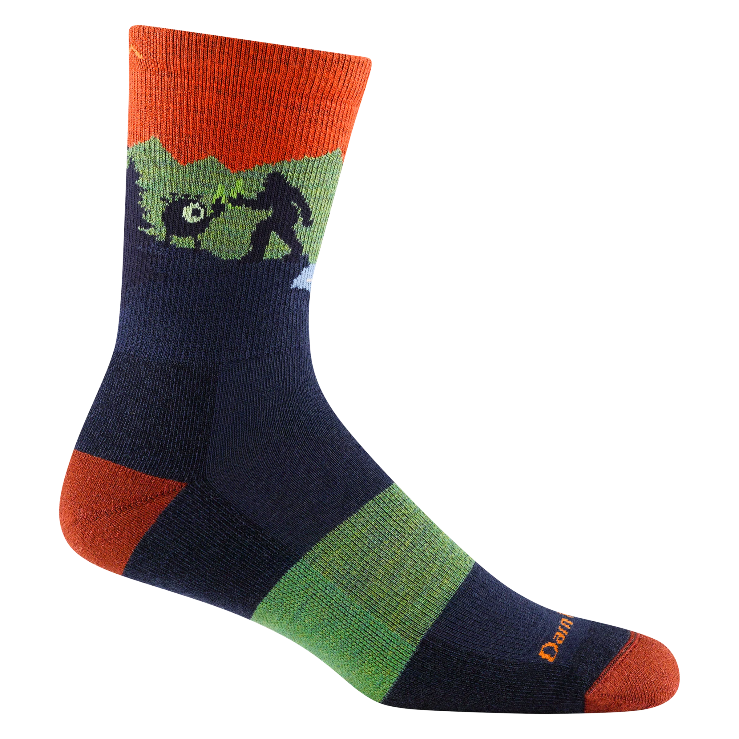Men's Close Encounters Micro Crew Midweight Hiking Socks - Image 4