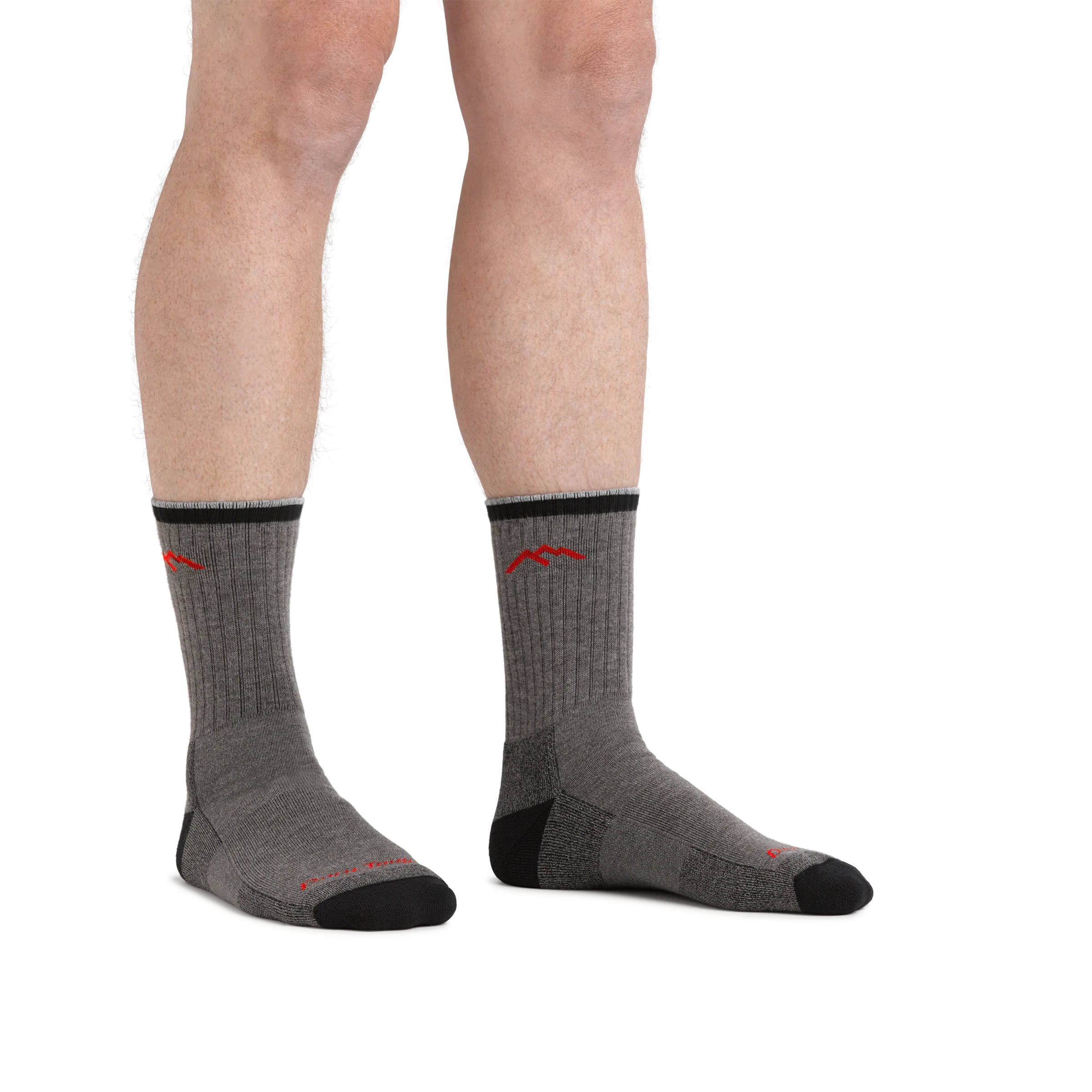 Men's Coolmax® Hiker Micro Crew Midweight Hiking Socks - Image 3