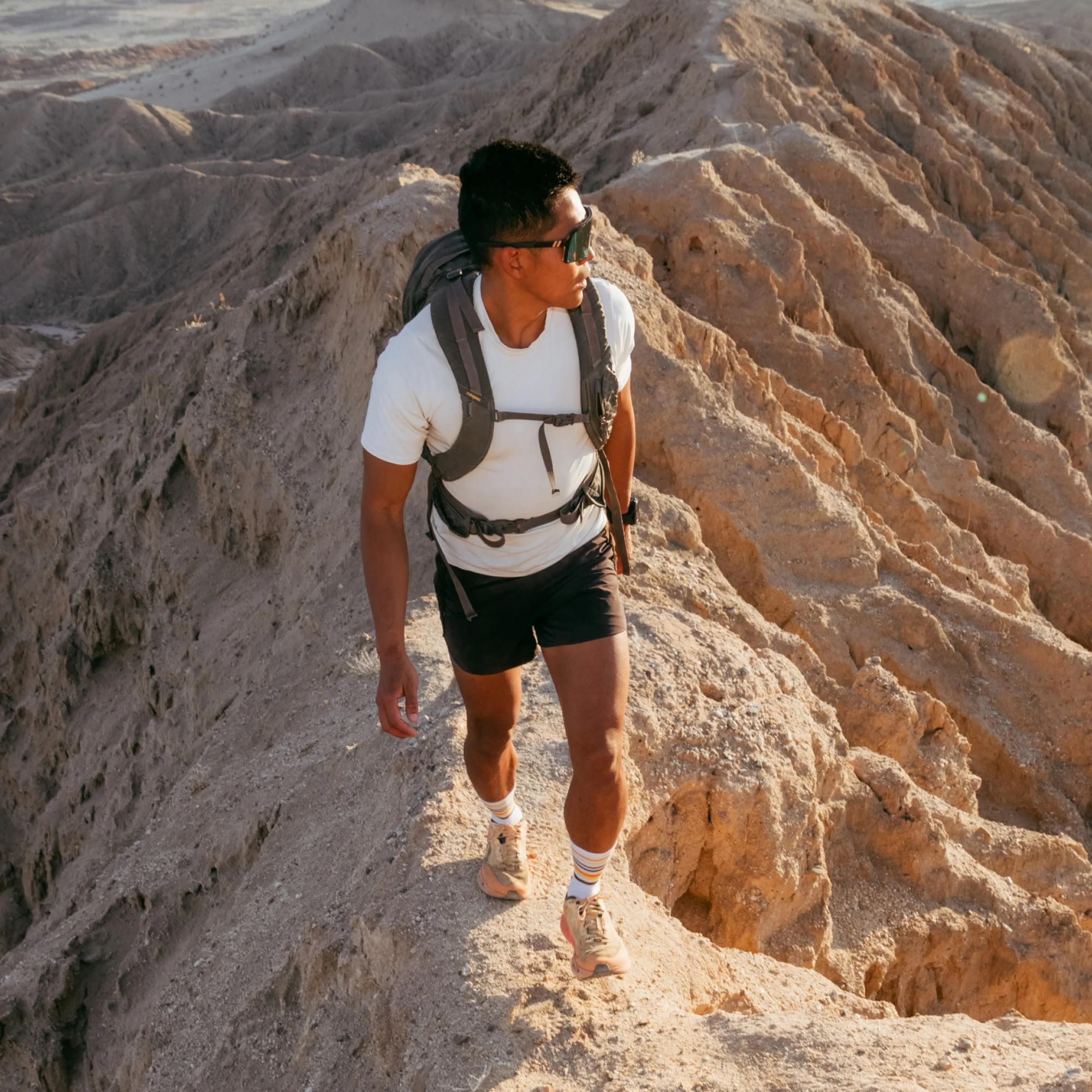 Men's Fastpack Micro Crew Lightweight Hiking Socks - Image 8