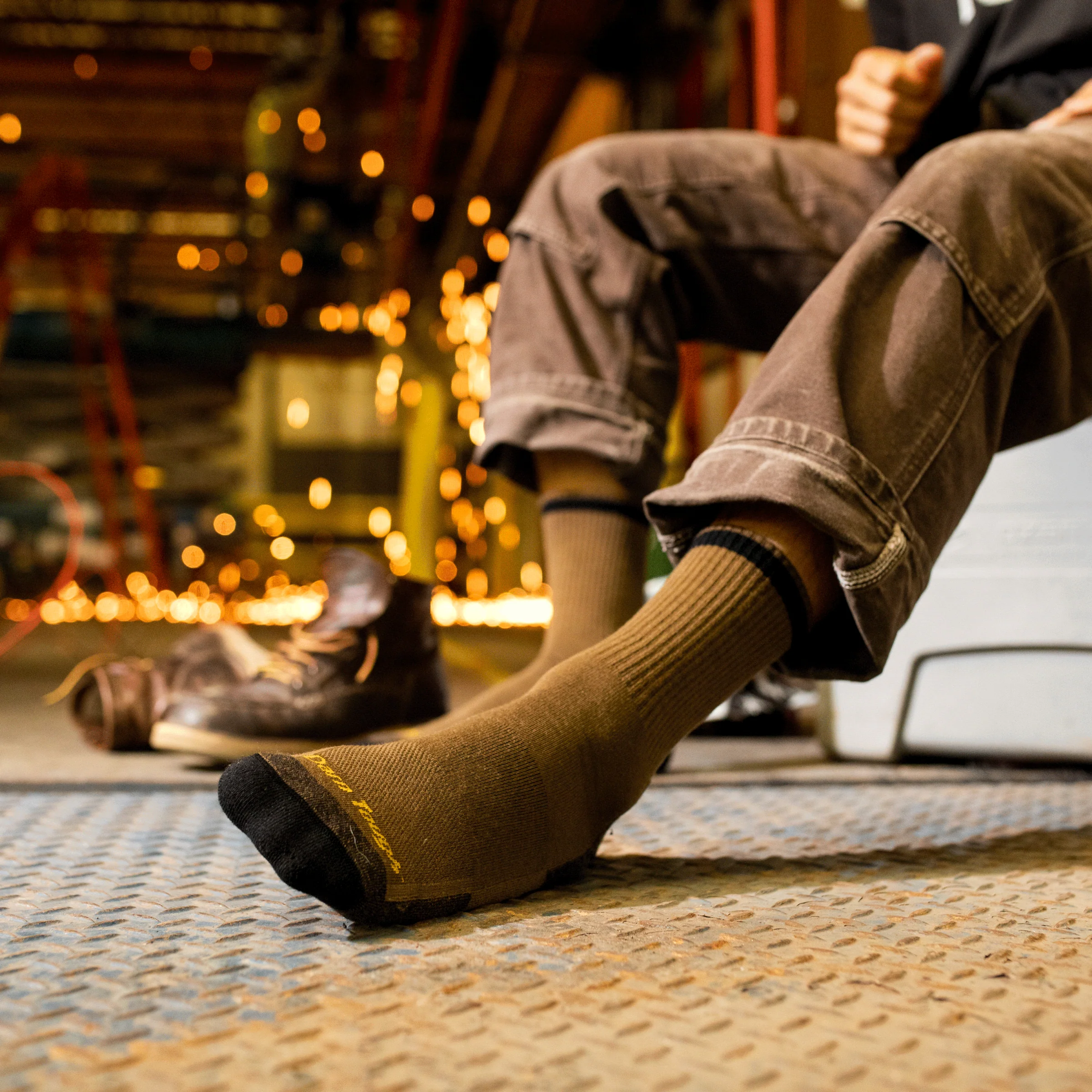 Men's Fred Tuttle Micro Crew  Midweight Work Sock - Image 7