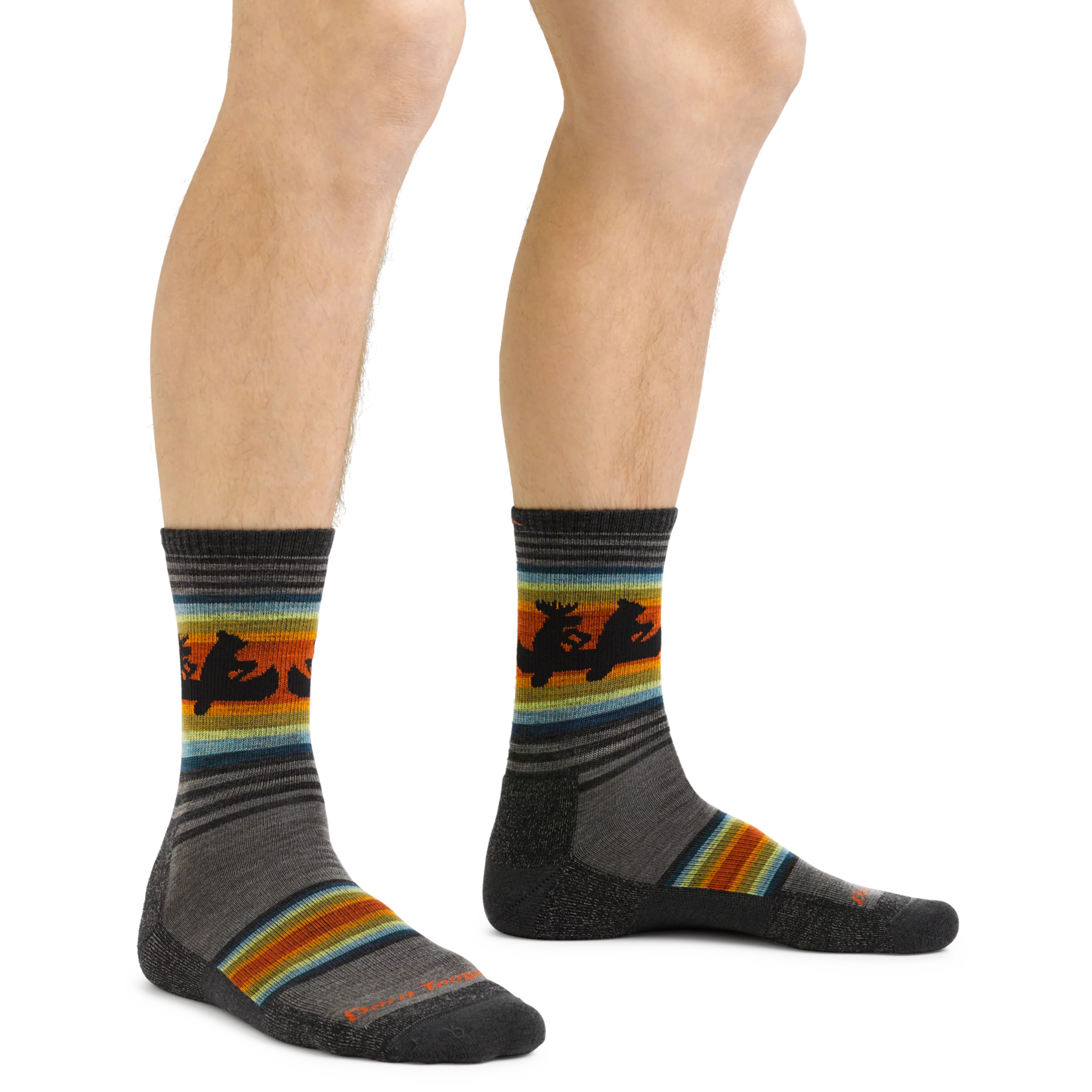 Men's Willoughby Micro Crew Lightweight Hiking Socks - Image 5