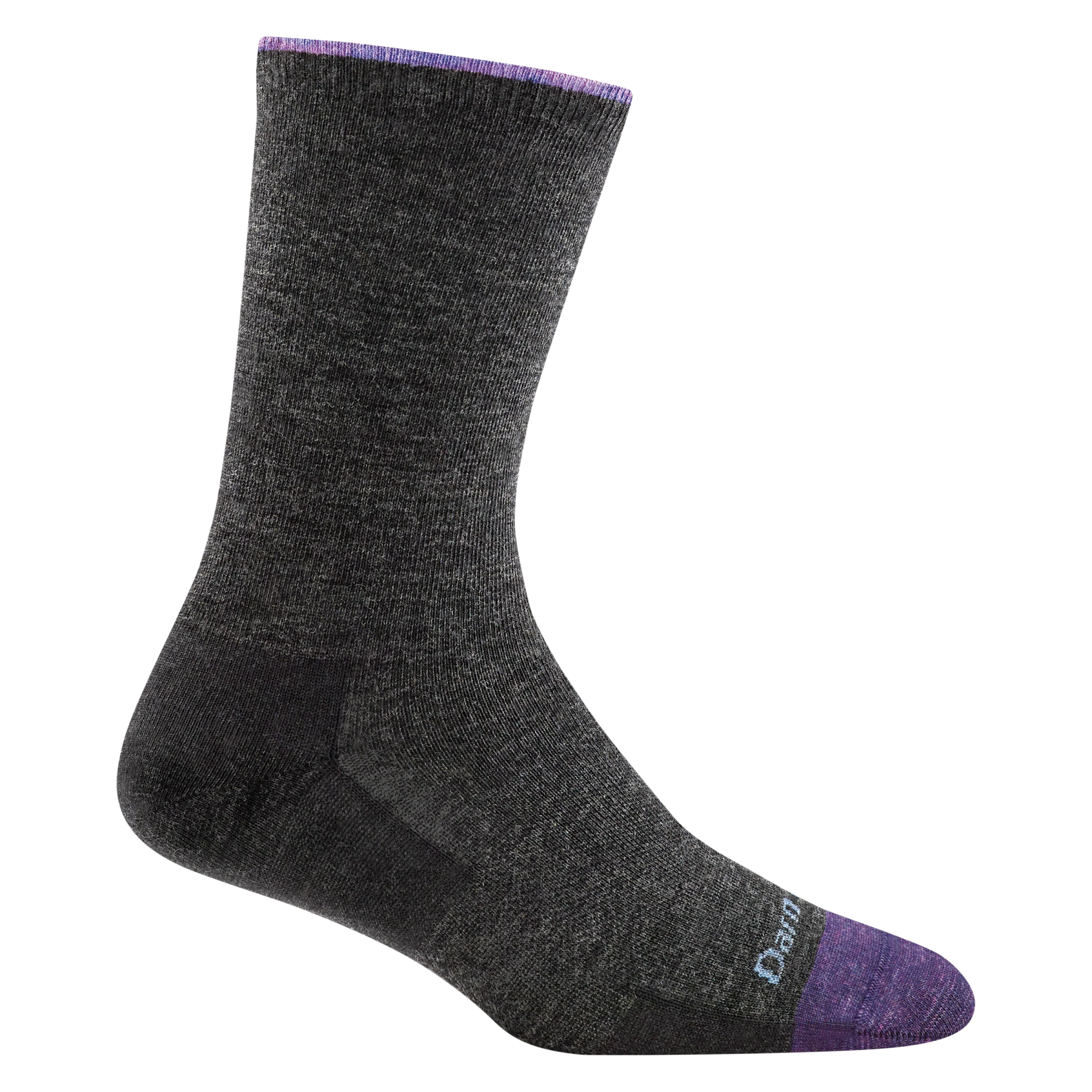 Women's Solid Basic Crew Lightweight Lifestyle Socks - Image 8
