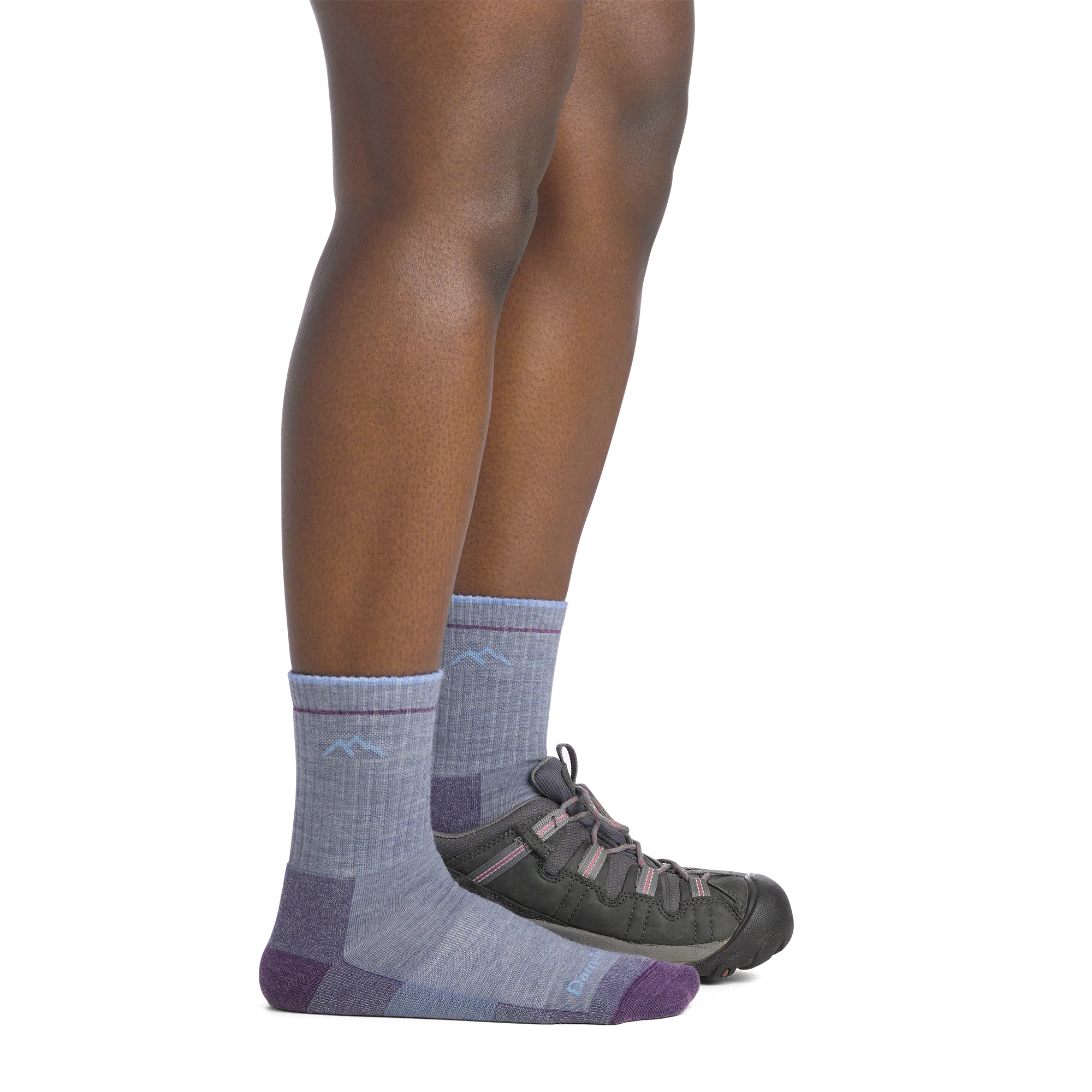 Women's Hiker Micro Crew Midweight Hiking Socks - Image 4